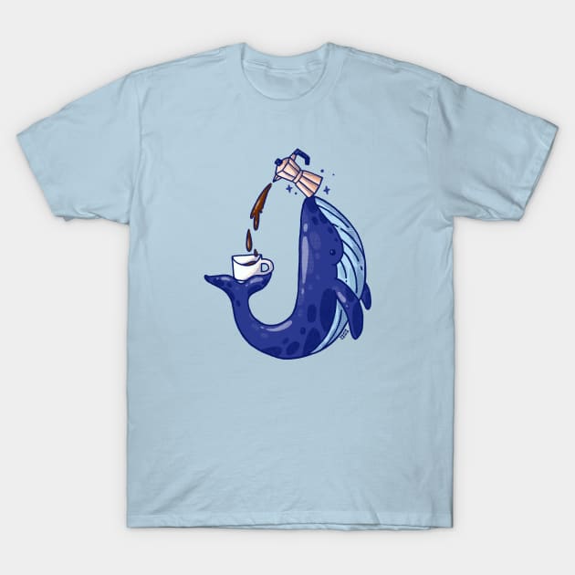 Balance Whale T-Shirt by Tania Tania